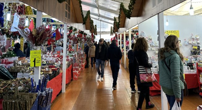 Mercatino di Natale in piazza della Vittoria © Ancila Mettekkatt