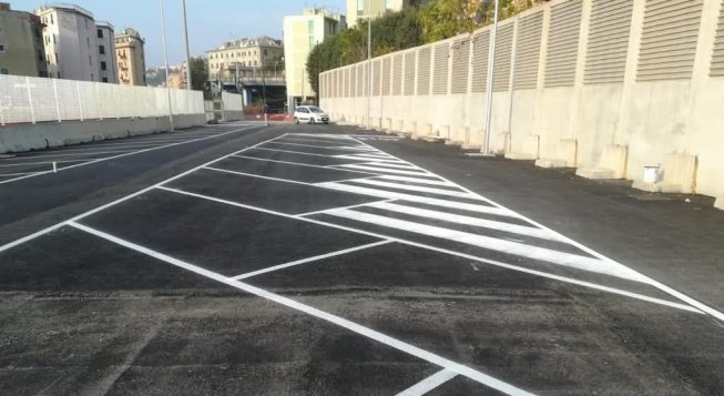 Parcheggio del Campasso ©facebook.com/presidente.ferrante