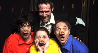 I tre porcellini, spettacolo per bambini