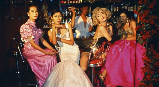Nan Goldin, Fashion show at Second Tip, Toon, C, So and Yogo, Bangkok, 1992 © Nan Goldin, courtesy Gagosian