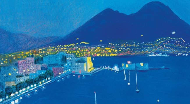 Baciarsi a Napoli, copertina
