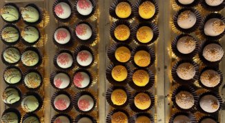Degustazioni gratuite delle nuove praline di Natale della Gelateria Marghera