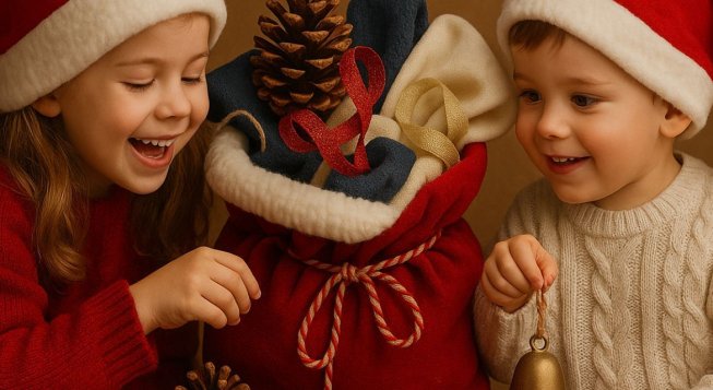 Sacco di Babbo Natale © Chat Gpt per Uptown Milano