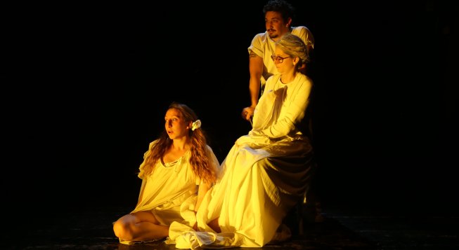 Alice Bignone, Ermanno Rovella e Camilla Violante Scheller © Stefania Varca