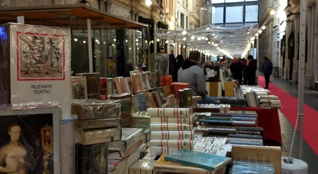 Fiera di Libro in Galleria Mazzini ©Facebook.com/fieradellibrogenova