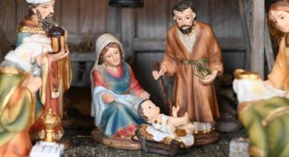 Inaugurazione del presepe nell'atrio di Regione Liguria: il borgo di Pontedecimo