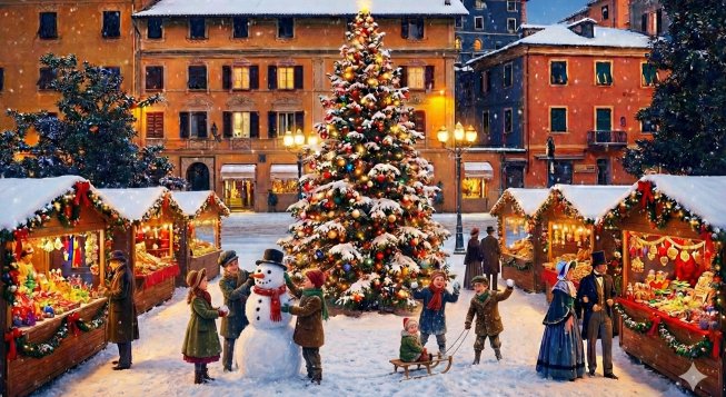 Natale a Busalla con gemini ©facebook.com/NataleBusalla