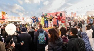 I Supereroi approdano al Luna Park, da Batman a Capitan America