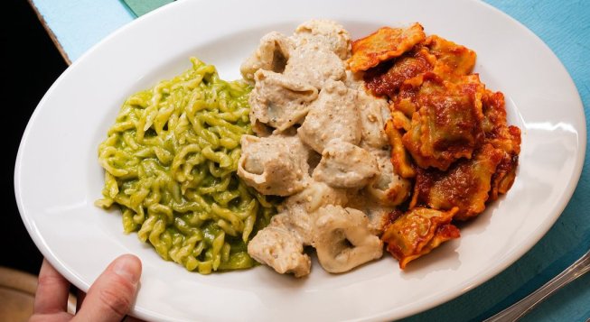 Trofie, pansoti e ravioli ©IlGenovese