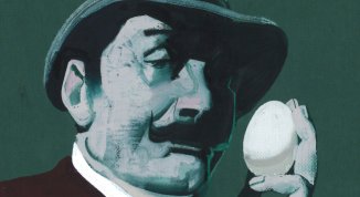 50 Pintér x 50 Christie, mostra con le illustrazioni di Ferenc Pintér per le copertine di Agatha Christie