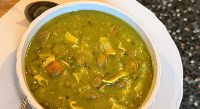 Minestrone genovese di Caccia c'a bugge ©facebook.com/cacciacabuggecampoligure
