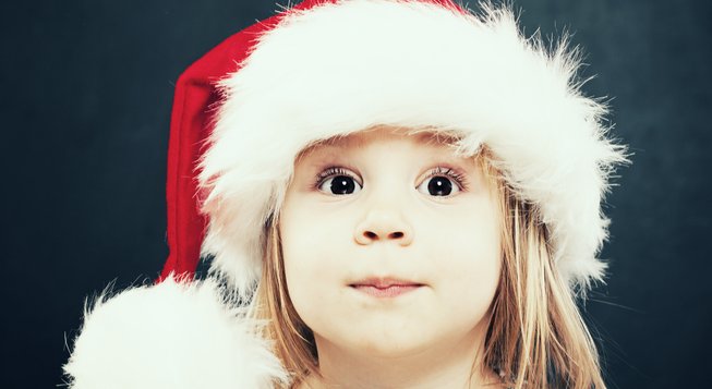 Bambino a Natale © shutterstock