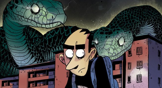 Nel nido dei serpenti, copertina