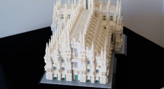 Monumentini, mostra di opere in mattoncini Lego di Luca Petraglia