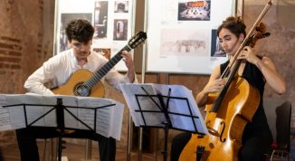 Jeux Duo e ballerini del DEOS-Danse Ensemble a Camogli