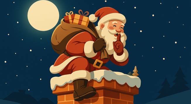 Babbo Natale ©CreativeCanvasShop - Pixabay