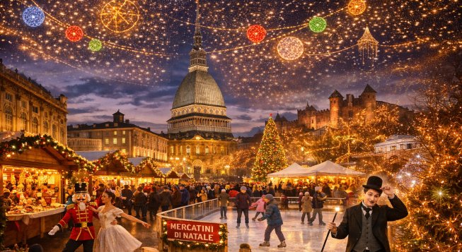 Natale e Santo Stefano 2025 a Torino e dintorni, cosa fare tra eventi, mercatini e spettacoli