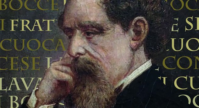 Charles Dickens - particola della locandina
