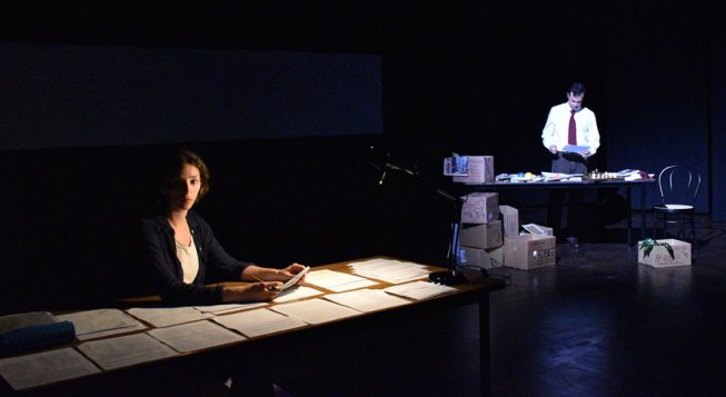 Anna Manella e Francesco Maruccia in Mai più Majorana