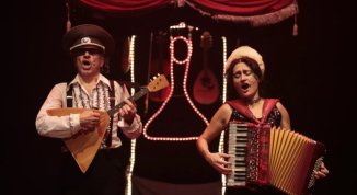 Kalinka, con la compagnia Nando e Malia