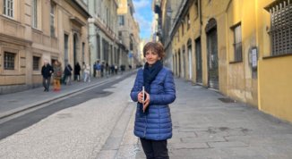 Conferenza 'a colori' di Patrizia Pittaluga a Palazzo Tursi