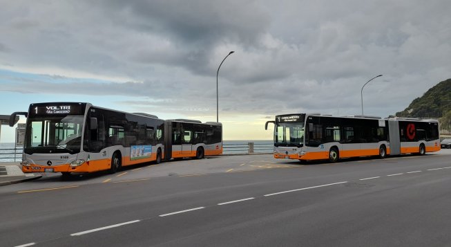 Bus 1 di Amt ©facebook.com/amtgenovatrasportopubblico