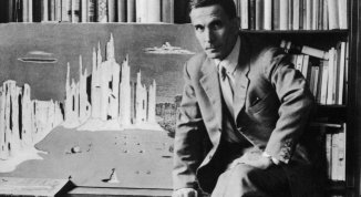 Dino Buzzati e l’Aldilà: Milano e le montagne, da Poema a fumetti al film Orfeo, mostra