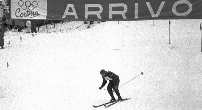Olimpiadi Invernali di Cortina 1956 © Istituto Luce