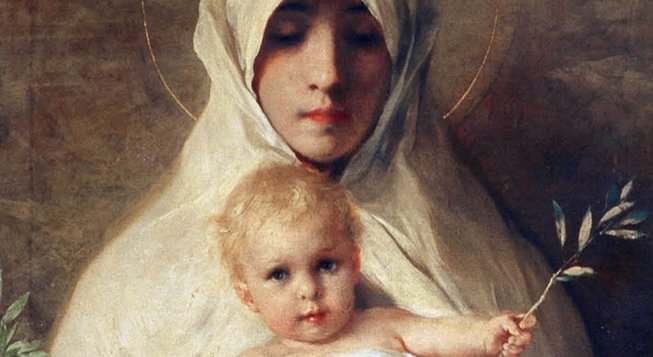 Madonna col Bambino di Nicolò Barabino © museidigenova.it