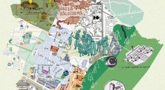 Voci di Quartiere Torino: le 10 mappe illustrate in mostra a Urban Lab