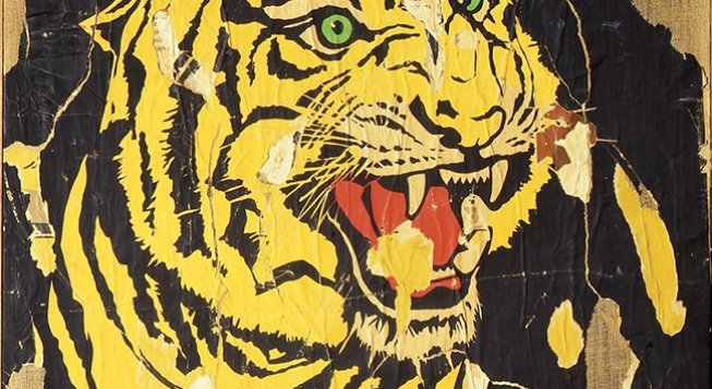 La Tigre 1962/1997 © Mimmo Rotella