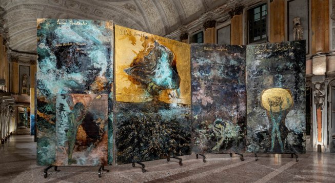Kiefer: Le Alchimiste (installation view, Milano, Palazzo Reale) © Ela Bialkowska / Okno Studio