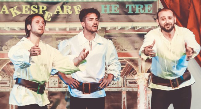 Antonio Pellegrini, Alessandro Martorelli e Alessandro Scafati