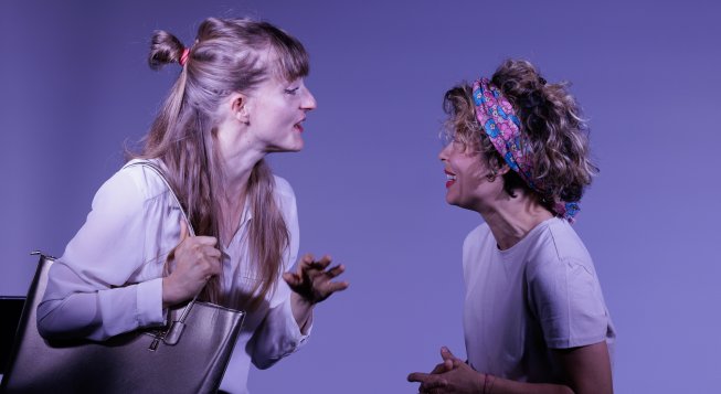 Elisa Maria Bottiglieri e Marianna Folli (Le Mostre) © Luca Guadagnini