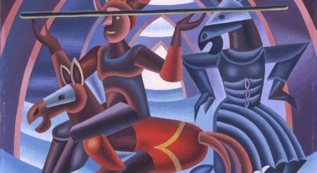 Fortunato Depero: Cavalli sulla corda, 1948 (Mart, Fondo Depero) © Fortunato Depero by Siae 2026