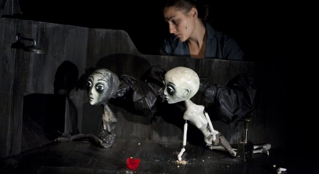 Marta Cuscunà in È bello vivere liberi! © Marco Caselli Nirmal