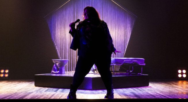 Claudia Marsicano è La diva del Bataclan © Manuela Giusto