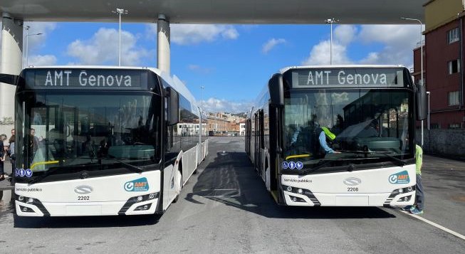 Filobus a Genova