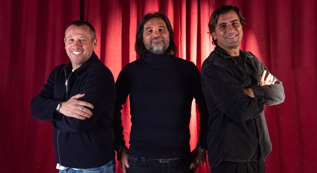 Antonio Cassano, Lele Adani e Nicola Ventola