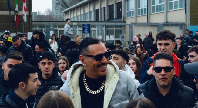 Marracash alla Barona festeggia il Disco di Diamante per Persona © Andrea Bianchera