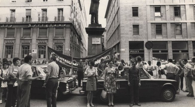 Lotte del Garibaldi 1972-1975 © Archivio fotografico de l'Unità, redazione milanese