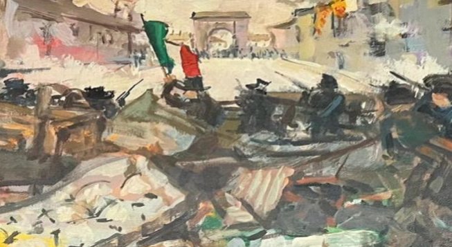 Rievocazione storica delle Cinque Giornate di Milano, locandina