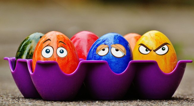 Le uova di Pasqua decorate © Alexa/pixabay.com