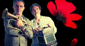 Paolo Fresu e Daniele di Bonaventura in concerto ai Giardini Luzzati