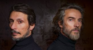 Alessio Boni e Marcello Prayer in Canto degli esclusi: concertato a due per Alda Merini