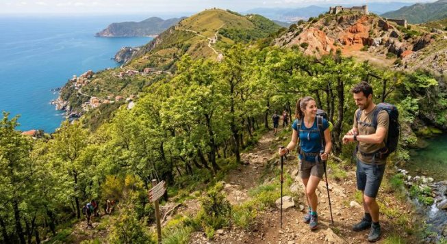 Trekking e outdoor in Liguria: i percorsi più belli da fare in primavera
