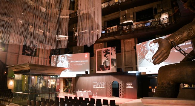 My name is Orson Welles, mostra