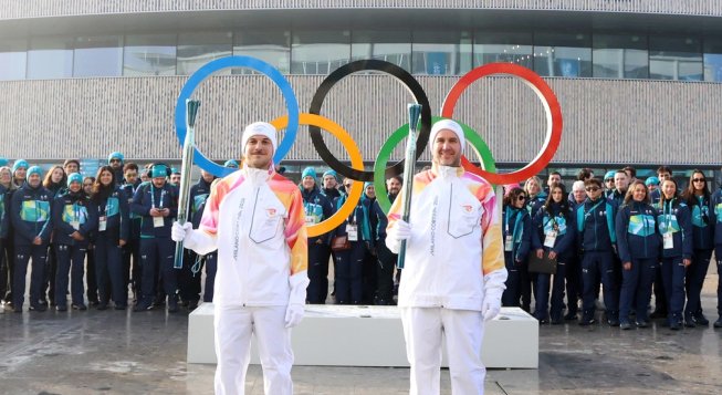 Fiamma Olimpica a Milano