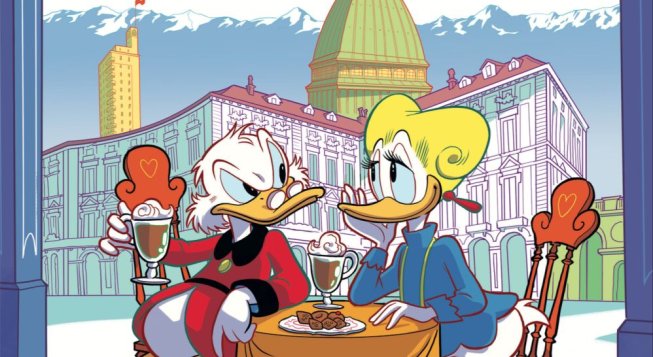 Il torinese nelle storie di Topolino
