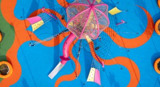 Octospider, l'installazione-gioco di Jeremy Deller completa il museo a cielo aperto di CityLife